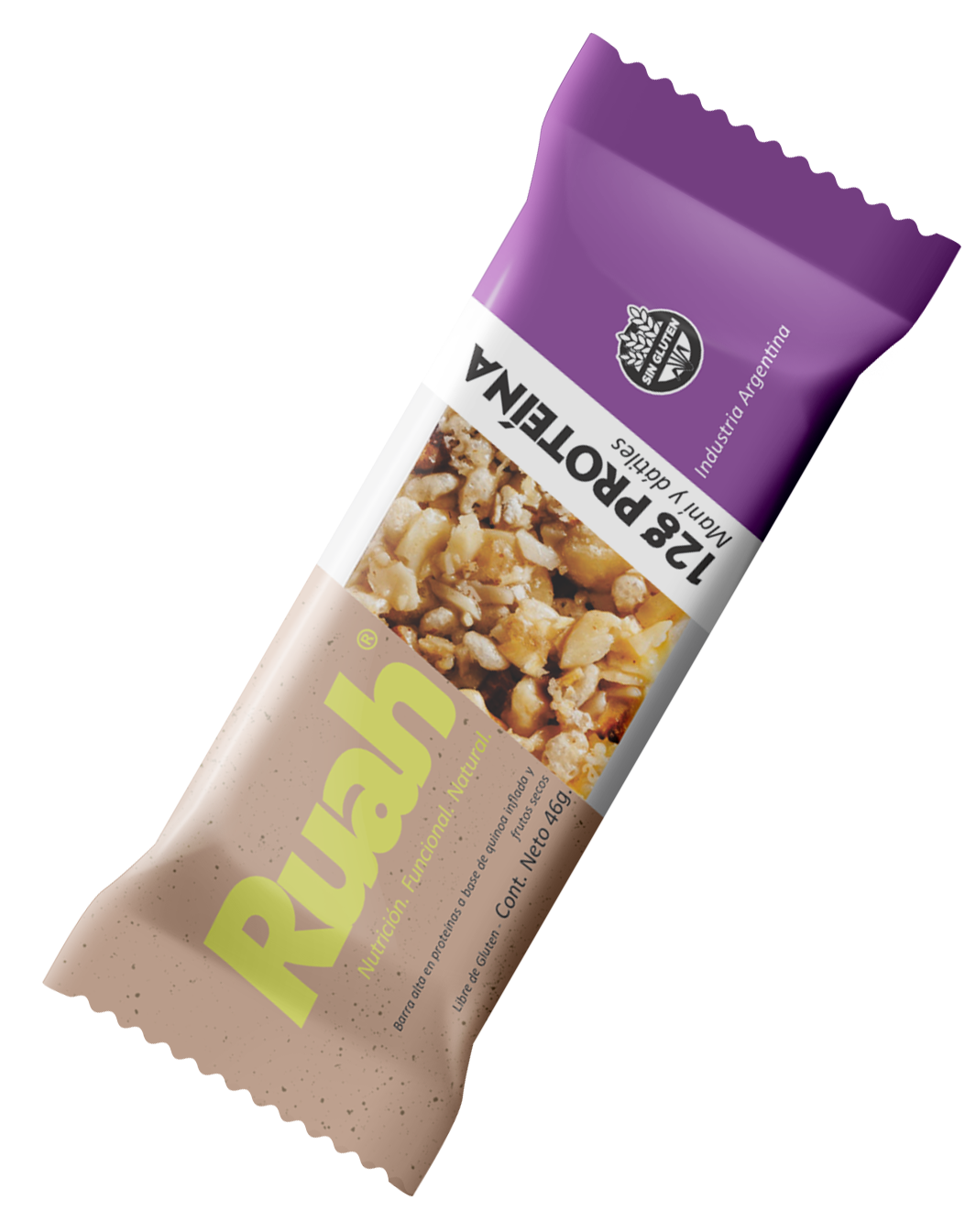 Barritas Ruah Dátiles y Maní – 12g de Proteína