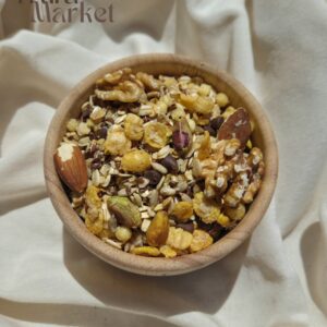 Granola con pistachos