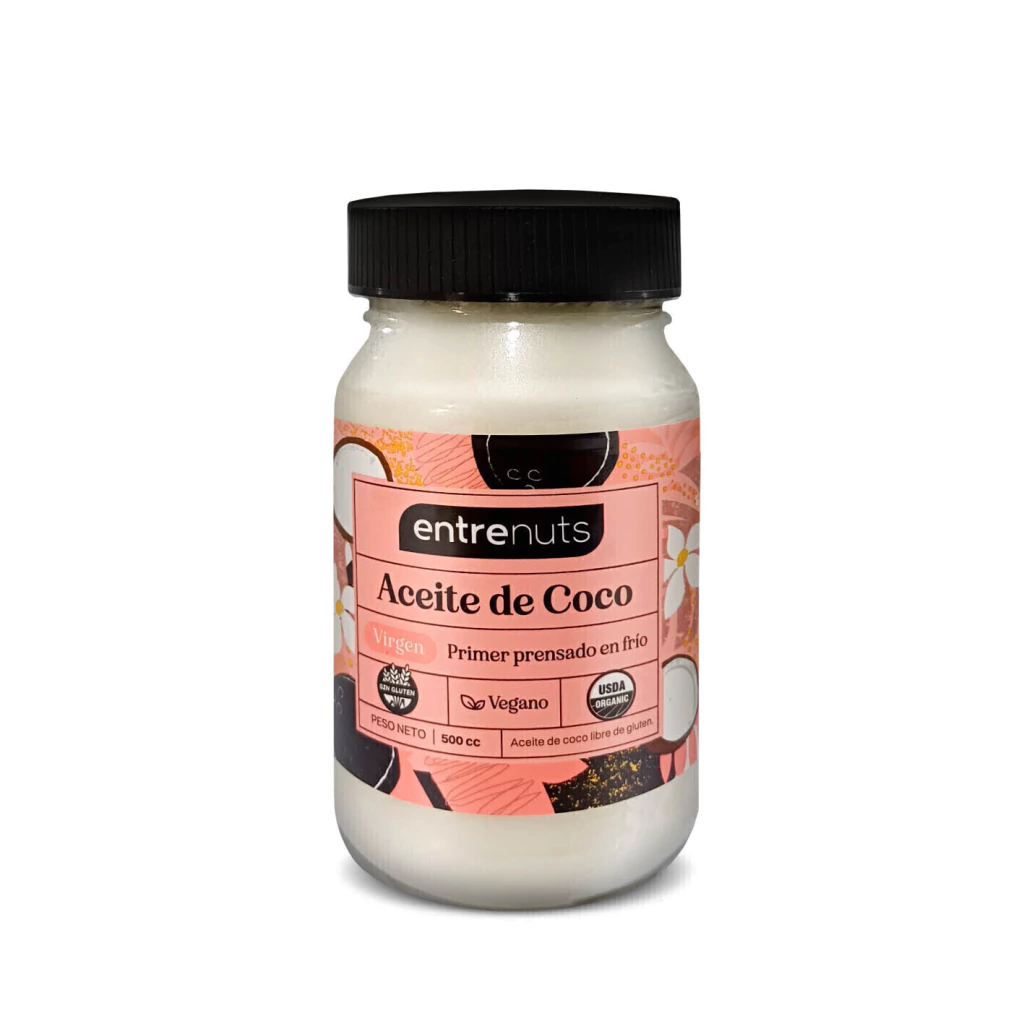 Aceite de Coco Virgen Entre Nuts